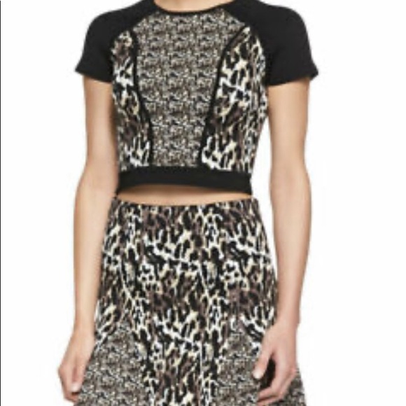 Parker Animal Print Knit Top - Picture 1 of 8